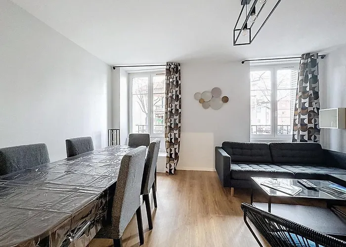 Neuf, 4 ,spacieux Tv-wifi Lägenhet Clermont-Ferrand